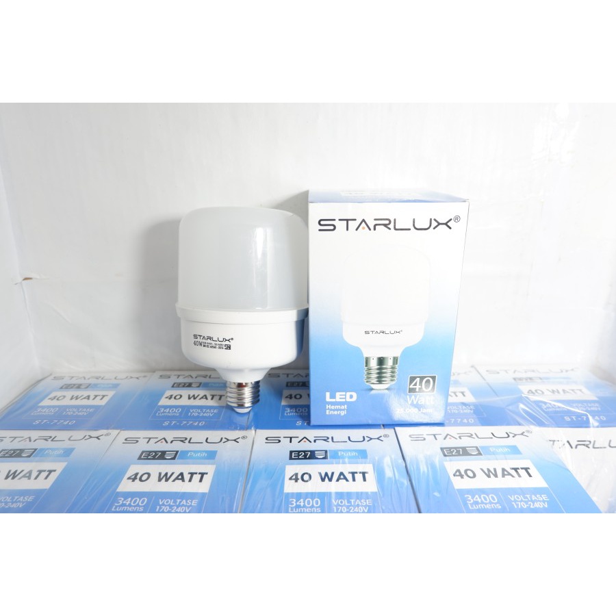 Jual Bohlam Led Starlux 40 Watt Lampu Led Hemat Energi Sni Shopee