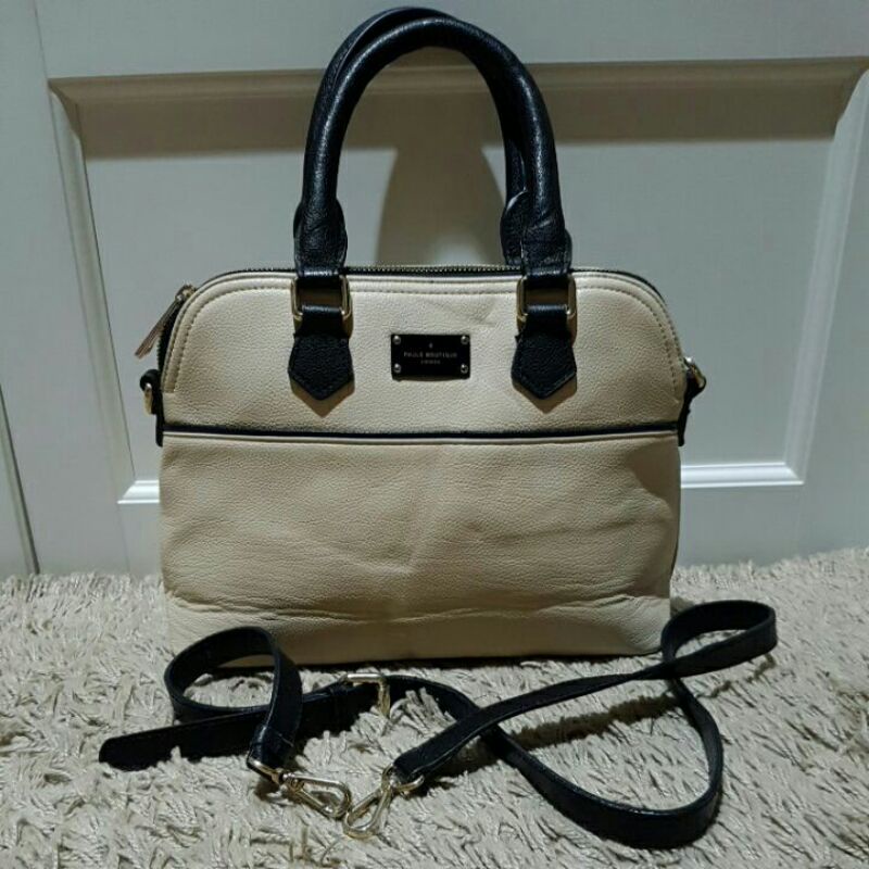 Preloved 2 tas hand & sling bag (2 tali) alma Pauls Boutique London + dompet renoma