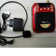 ROLINSON Radio & Speaker USB RL 4012 / Speaker Pinggang + Michrophone