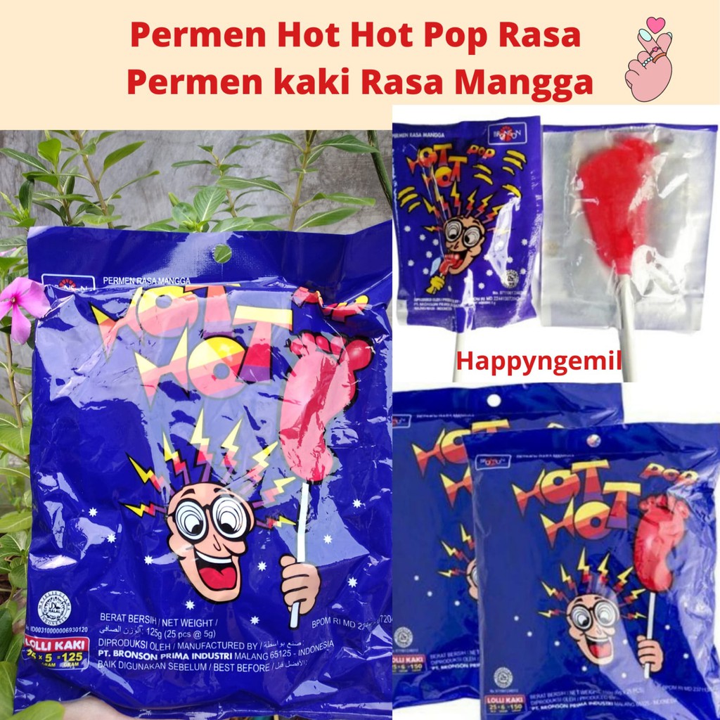 

Permen Kaki Hot Hot Pop isi 25 pcs