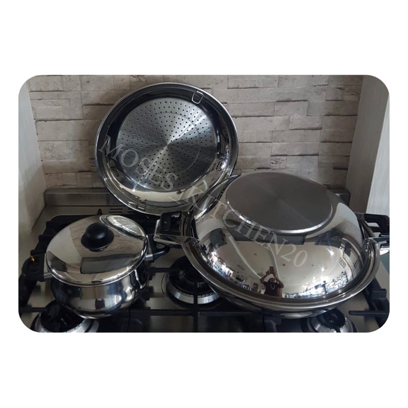 PANCI MASAK SICO GMK MULTIFUNGSI/SICO GMK WOK ORIGINAL/PANCI SICO GMK WOK/KUALI MASAK SICO ASLI