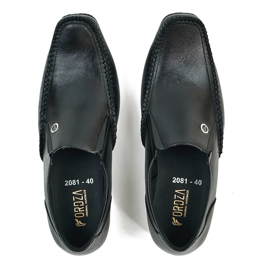 Sepatu Pantofel Pria Kulit Asli Original Hanmade Lokal M2081