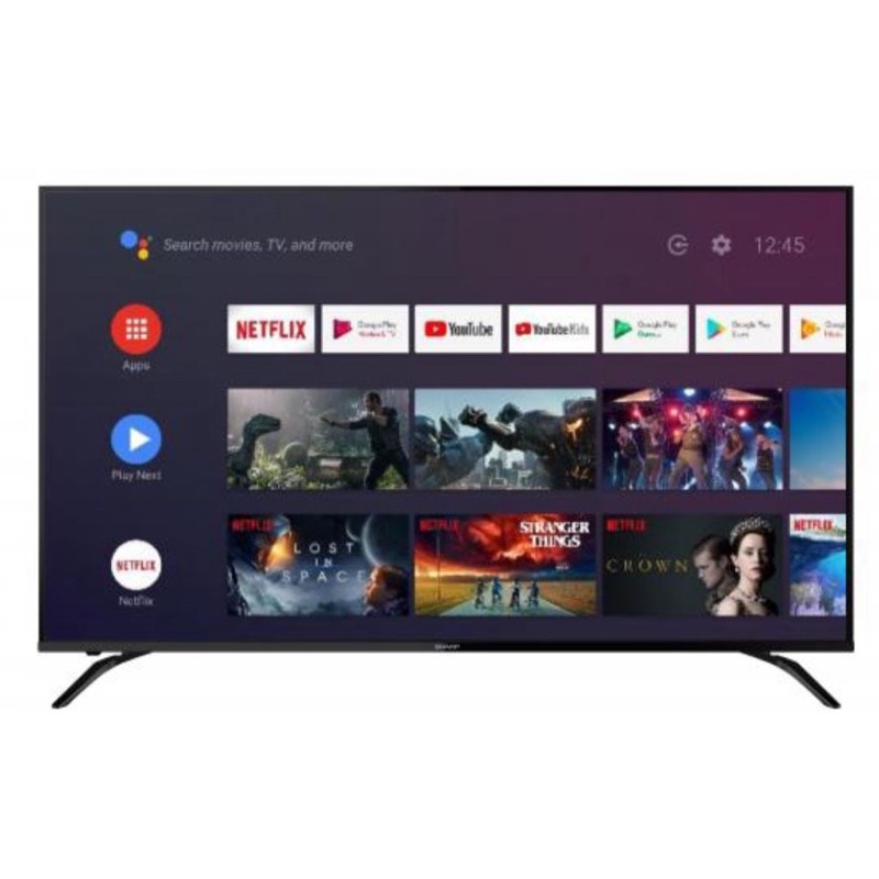 Promo LED TV Sharp 60 inch UHD 4K Android tv tipe 4T-C60CK1X