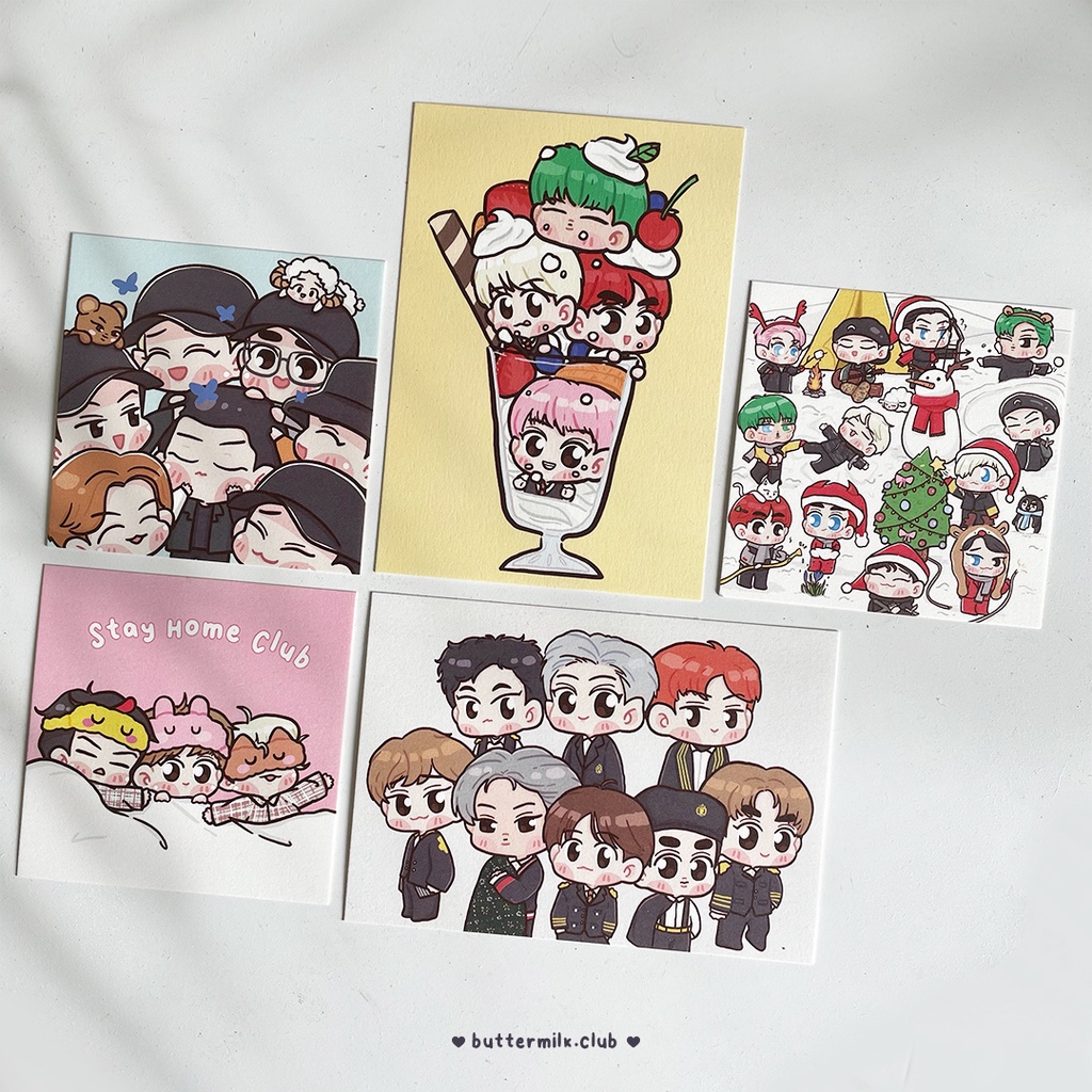 

EXO Art Prints fanart by myeonchii (baca deskripsi)