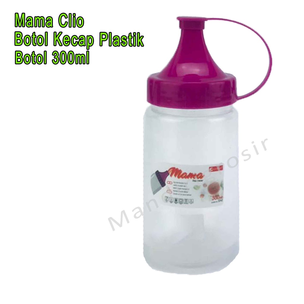 Botol Kecap Plastik * Produk Mama Clio *  Botol Kecap 300ml * Botol 1042