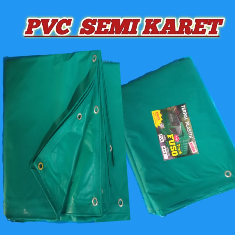 TERPAL PVC SEMI KARET COSTUM BUAT TUTUP TRUK