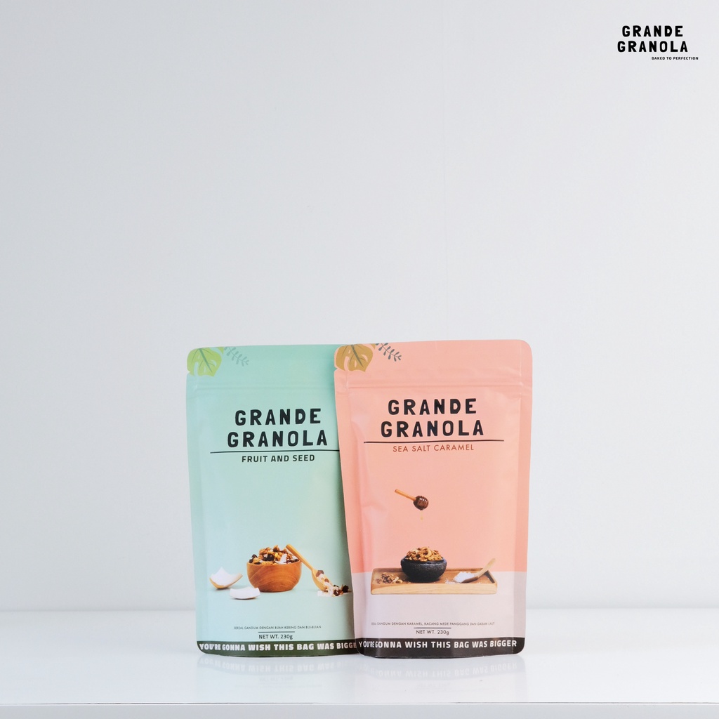 

Grande Granola Vegan Crunch (230gr x 2)