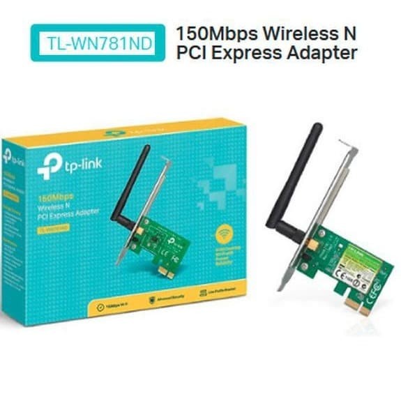 TPLink TL-WN781ND WiFi Wireless N PCI Express Adapter Adaptor TP-Link