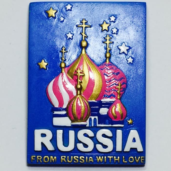 Souvenir Mancanegara Russia #1 Gantungan Magnet Kulkas