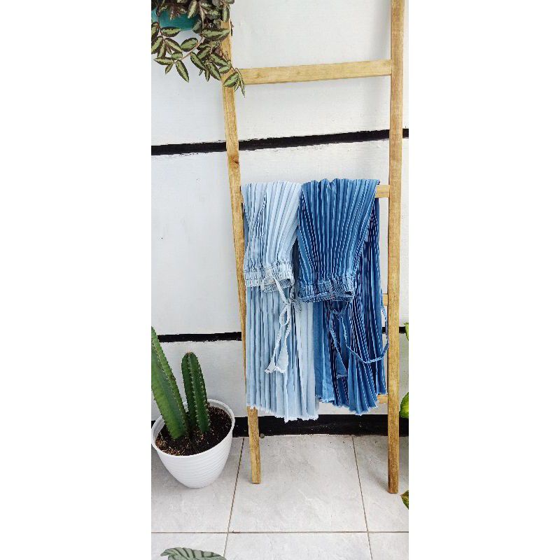 SKINE / ROK JINS PLISKET / JINS PLISKET TERBARU PAKAIAN WANITA-5