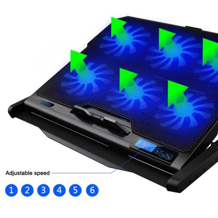 Stand Dudukan Laptop Macbook With Cooling Fan Kipas Pendingin Laptop