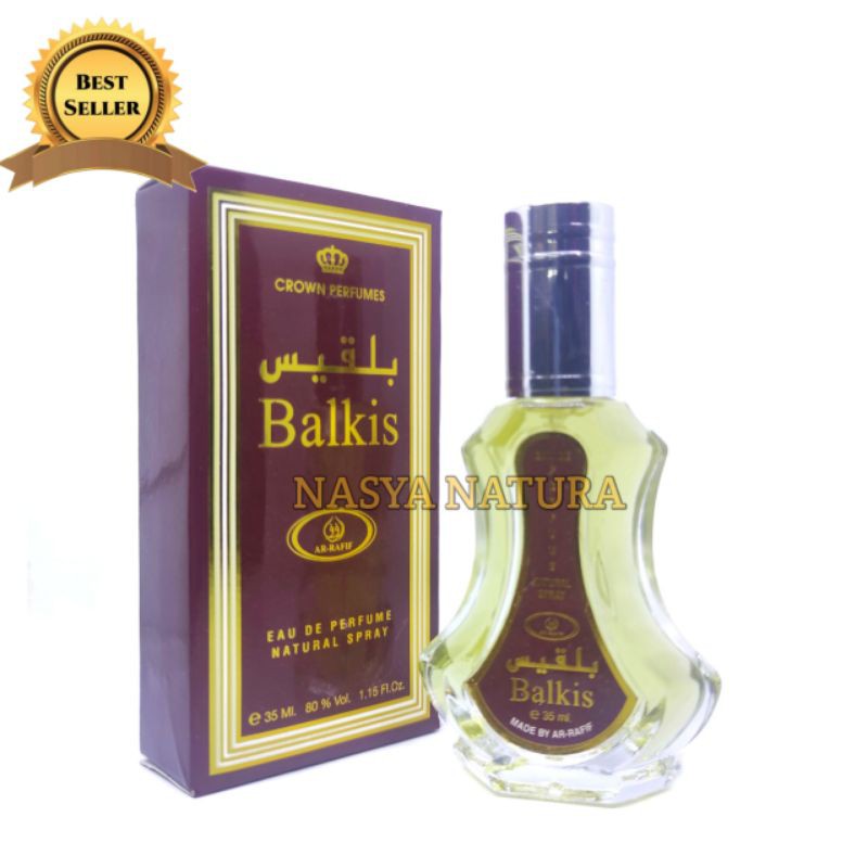 Minyak Wangi ARRAFIF BALKIS Parfum Arafif Ar Rafif Spray 35ml Original