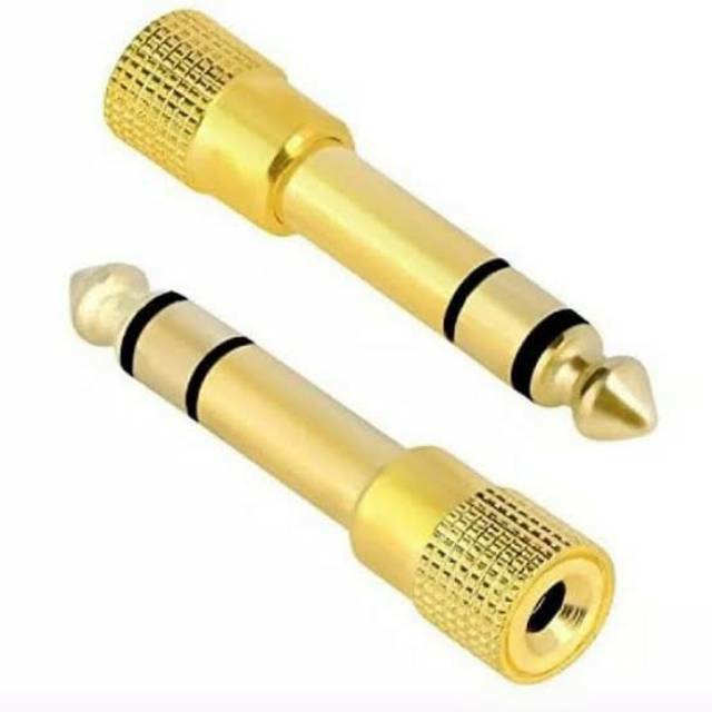 Jack Audio 6,5mm Male to 3,5mm Female