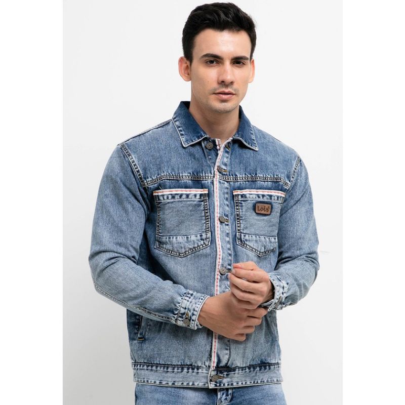 Jaket Jeans Pria Original Lois MJF136 / MJF135SV