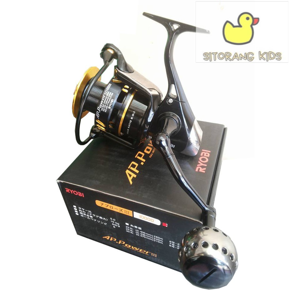 [Promo] TOP Reel Pancing Ryobi AP Power III Size 10000