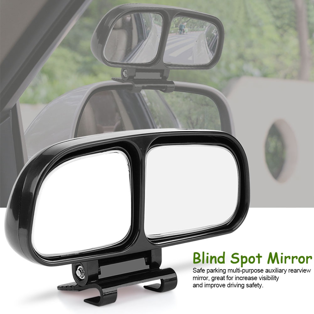 Spion Tambahan Mobil Blind Spot And Parking Mirror Double Mirror Kiri