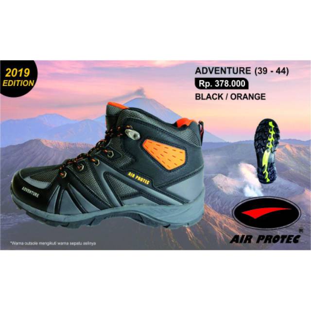 Sepatu air protec adventure waterproof, sepatu airprotec