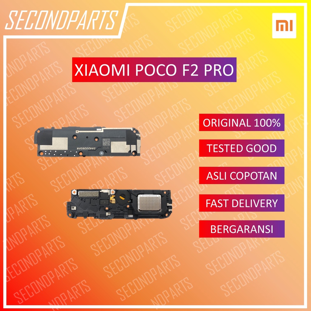 SPEAKER MUSIC BUZZER SUARA XIAOMI POCO F2 PRO ORIGINAL COPOTAN