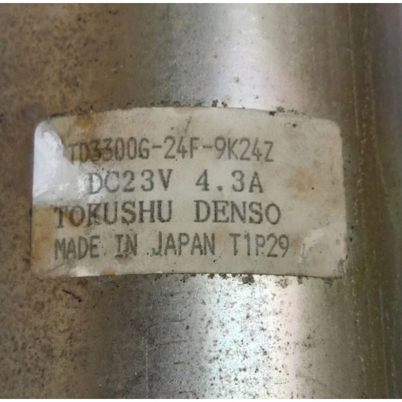 Tokushu Denso Motor Dc 24V 167Rpm 4.3A