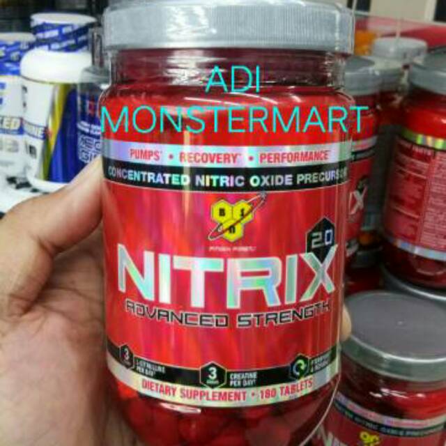BSN Nitrix 180 Tablets - Nitrix BSN