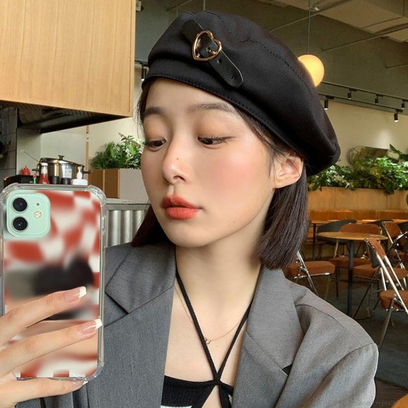 Topi Baret Gaya Retro Untuk Wanita