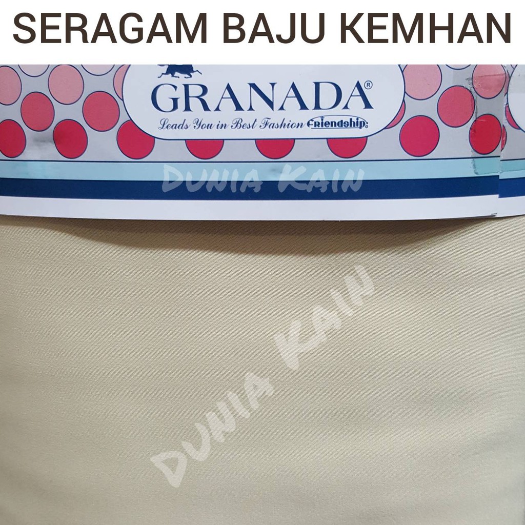 Jual Bahan Kain Baju Seragam Kemhan Kementerian Pertahanan Merek Granada Hightwist Kain Baju