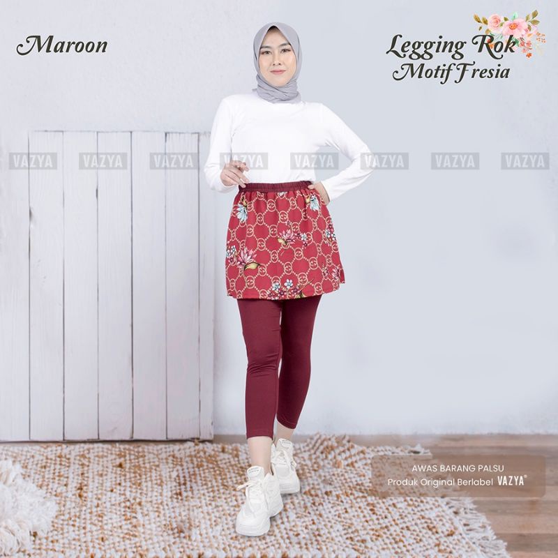 Legging Rok Motif Fresia