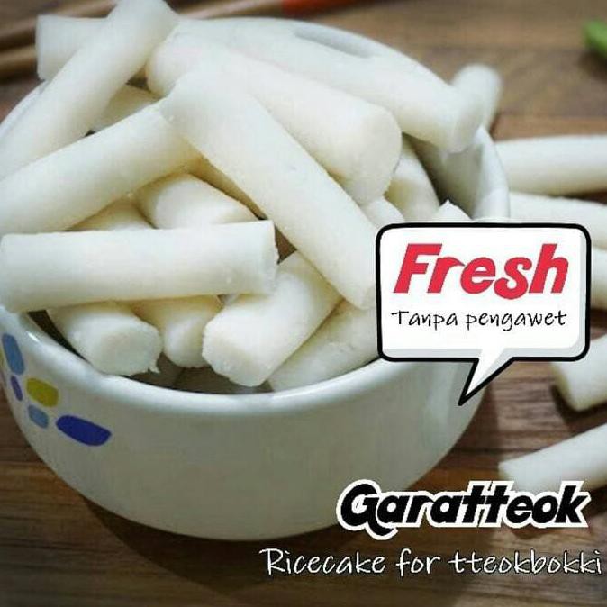 

Terbaru Garrateok Fresh Rice Cake Mentah Tteokbokki Tanpa Pengawet
