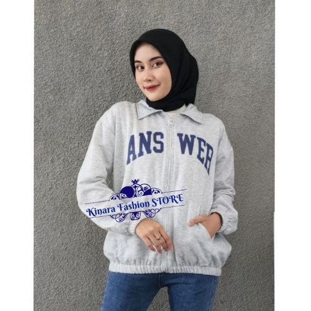 Jaket Sweater ANSSWER Oversize