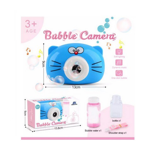 Mainan Kamera bubble - Mainan bubble - Kamera bubble - Bubble Kamera Lampu dan Musik