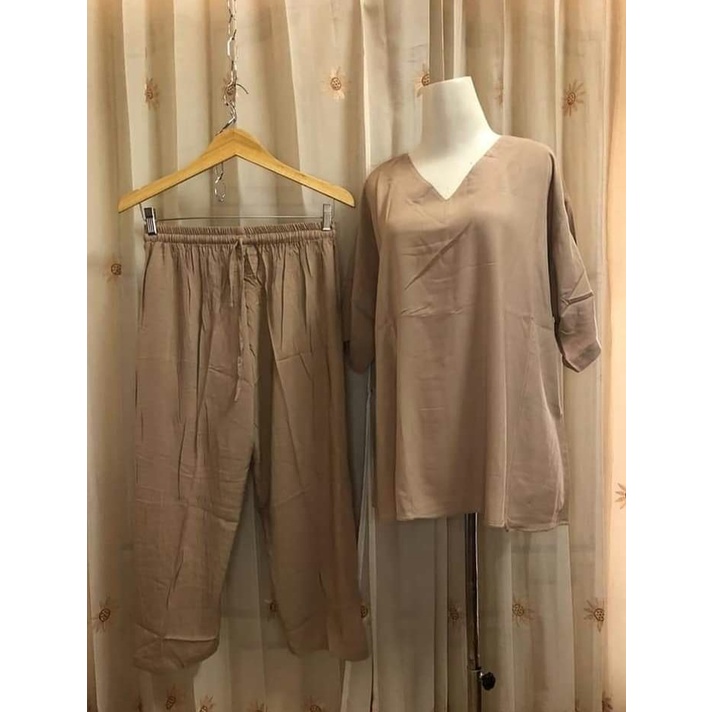 PAKET 4 PCS 100 RB SETELAN ANDIN / SECEL PAJAMAS/BAJU TIDUR SANTAI-5