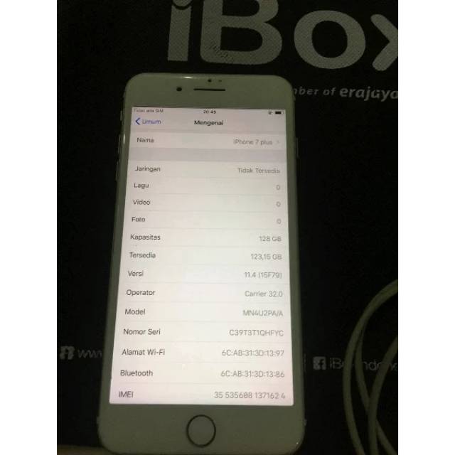 iPhone 7 Plus 128 GB Ex Garansi Resmi IBOX | Shopee Indonesia