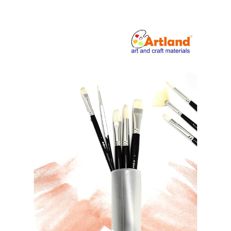 

De Goya OLEO Round Brush – Kuas Lukis Cat Minyak, Profesional, Bulu Tahan Lama