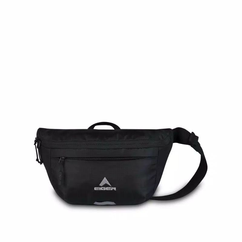 Tas Selempang Pria EIGER1989 DOBERAI 3 BLK - Waist Bag Pria Original DOBERAI 3
