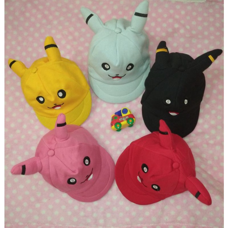 TOPI ANAK PIKACHU HAT//ANAK LAKI LAKI//PEREMPUAN //topi anak untuk usia 0 sampai 4 tahun