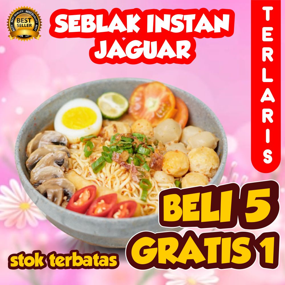 

SEBLAK INSTAN JAGUAR BANDUNG TERLEZAT MIE SEBLAK INSTANT JAGUAR SEBLAK INSTAN KUAH BOCI BASO ACI