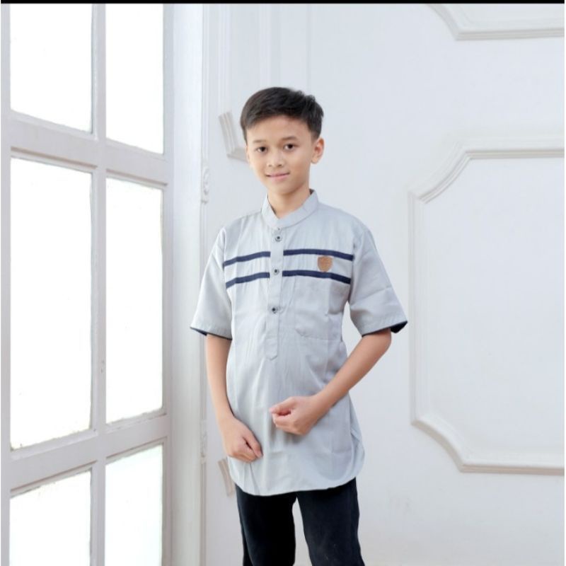 Fashion Baju Muslim Anak Laki - Koko Turki Anak Cowok Terlaris 4 - 12 Tahun