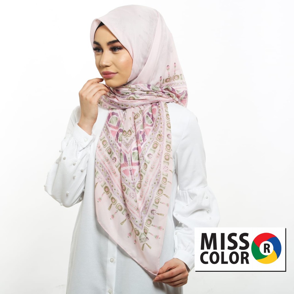 Jilbab Turki Miss Color hijab  voal segiempat katun import 