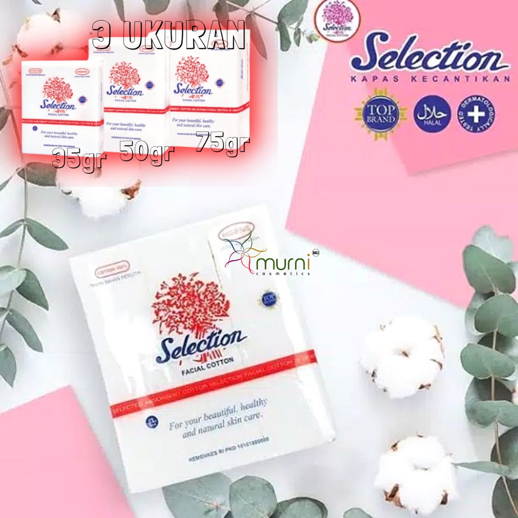 SELECTION Facial Cotton Kapas