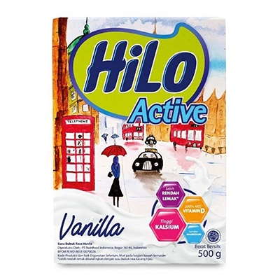 

Hilo Milk Active Vanila Ktk 500Gr