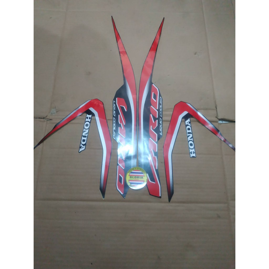Striping List Body Vario 125 LED NEW 2019 - Hitam