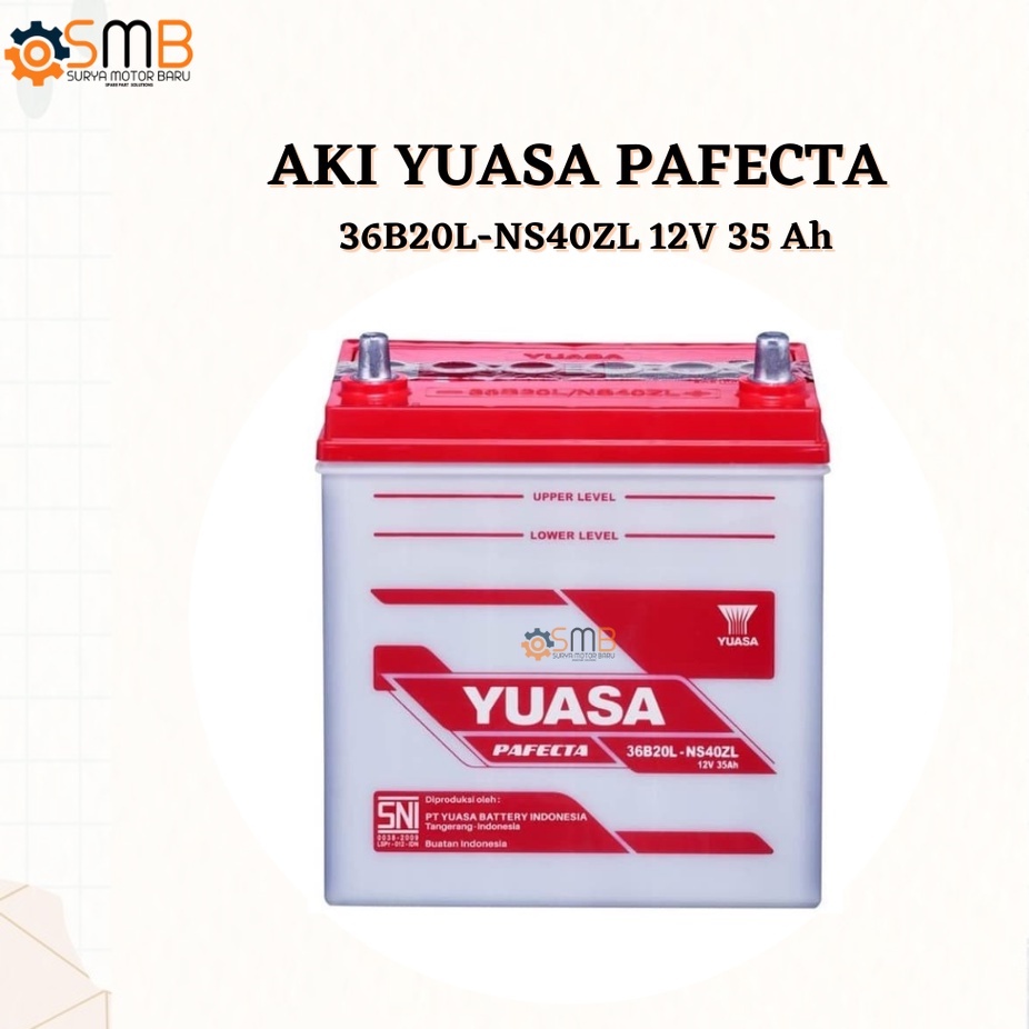 AKI BASAH MOBIL YUASA NS40Z NS40ZL NS40ZLS 12V 35AH
