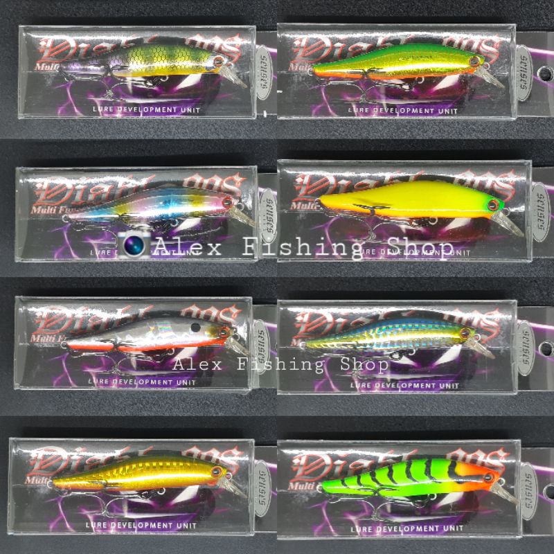Umpan Casting Lure Minnow Senses Diablo 80S