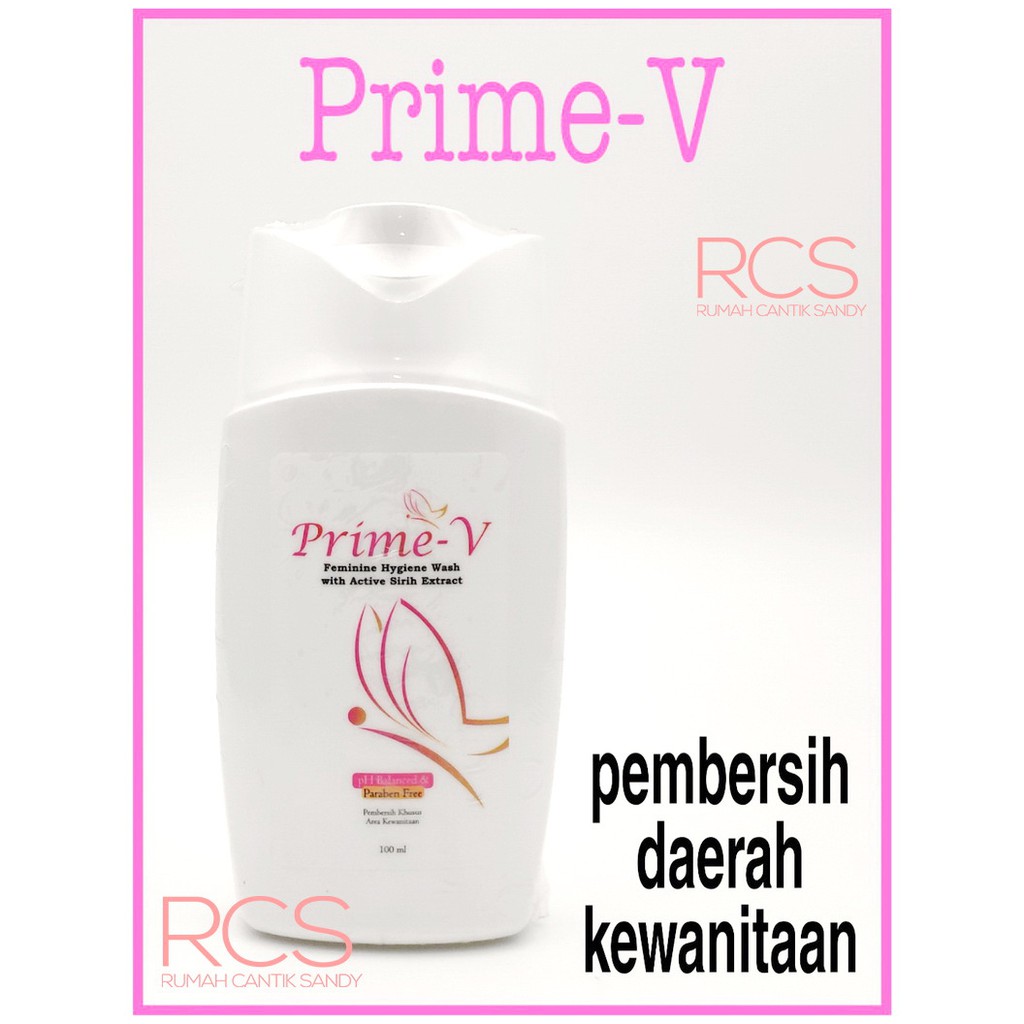 PRIME V - FEMININE HYGIENE WASH - PEMBERSIH KHUSUS AREA KEWANITAAN