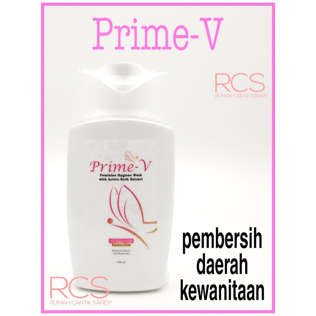 PRIME V - FEMININE HYGIENE WASH - PEMBERSIH KHUSUS AREA KEWANITAAN