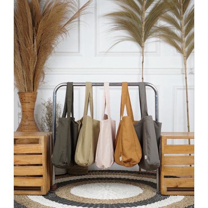 Ruts. Tote Bag Polos Premium Kanvas 100%REALPICT / TOTE BAG KANVAS / TOTE BAG UNISEX / Tote Bag Wani