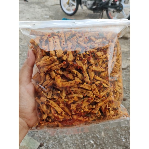 

Basreng pedas daun jeruk 250gr