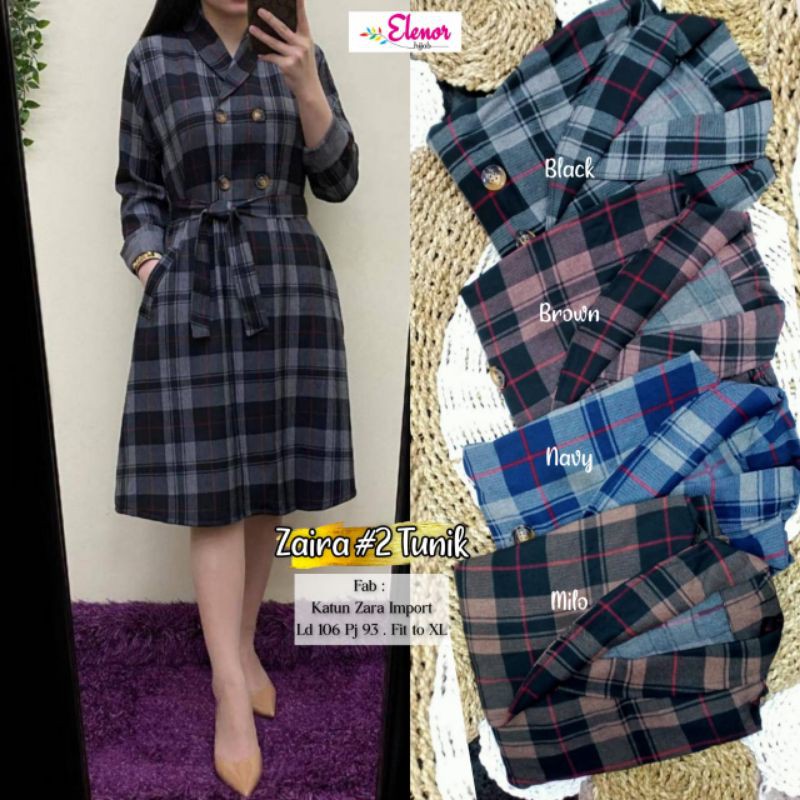 ZAIRA TUNIK #2 BY ELENOR HIJAB