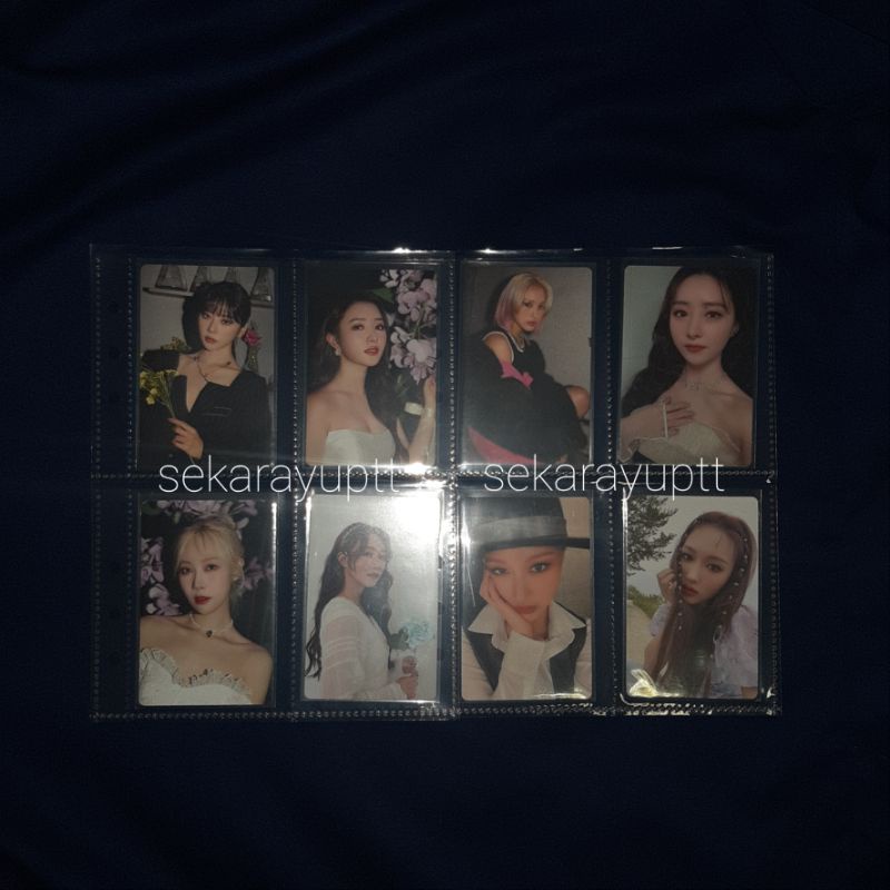 DREAMCATCHER PHOTOCARD JIU SUA SIYEON HANDONG