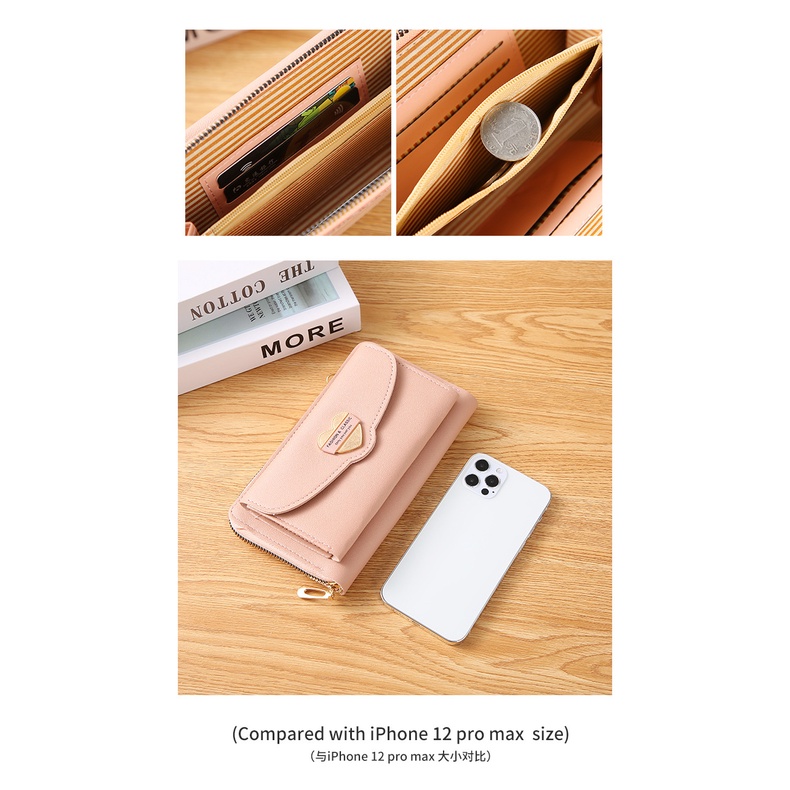 #LC-Wallet WB2117 Dompet Selempang Tas Selempang Model Dompet